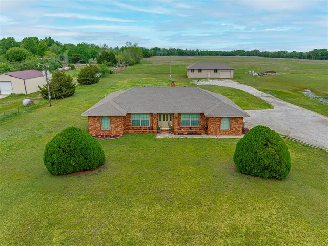 Front exterior — 48110 Hardesty Road, Earlsboro, OK 74840