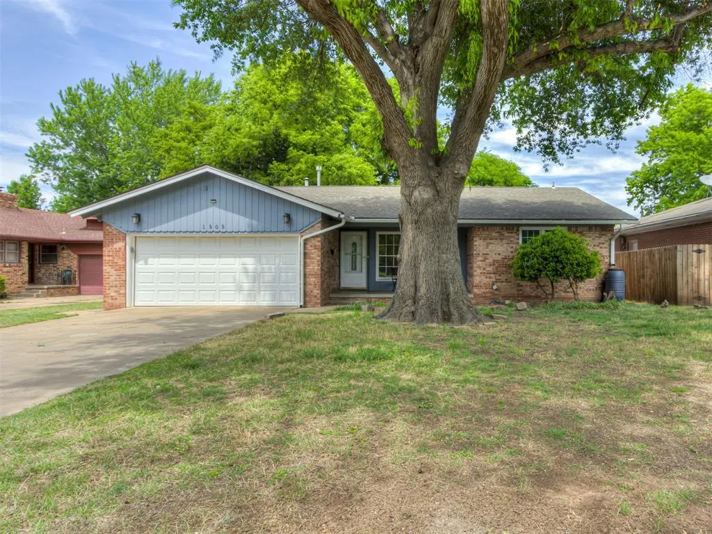 Front exterior — 1505 NW 89th Street, Oklahoma City, OK 73114