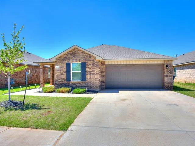 Front exterior — 4137 Sara Park Drive, Mustang, OK 73064