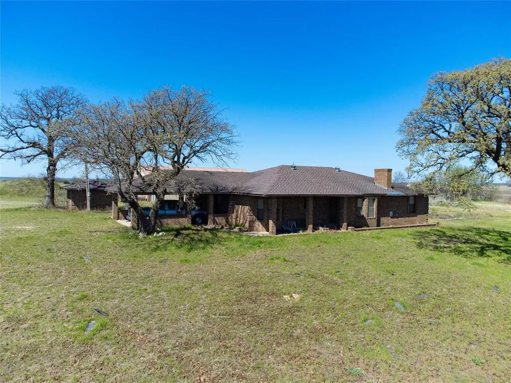 Front exterior — 27502 Agate Road, Leon, OK 73441