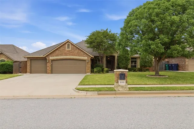 Front exterior — 3133 SW 140th Street, Oklahoma City, OK 73170