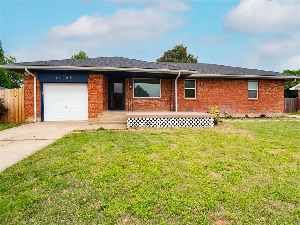 Front exterior — 11005 NE 11th Street, Choctaw, OK 73020