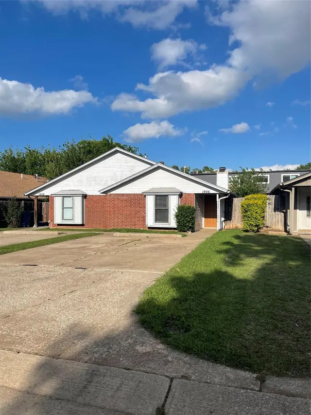 Front exterior — 1906 Christie Drive, Midwest City, OK 73110