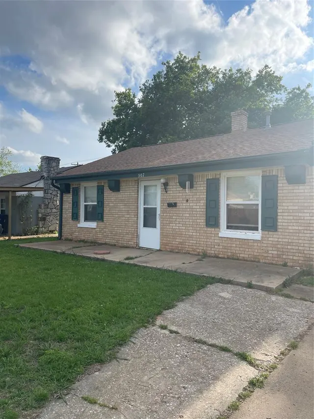 Front exterior — 507 N Key Boulevard, Oklahoma City, OK 73110
