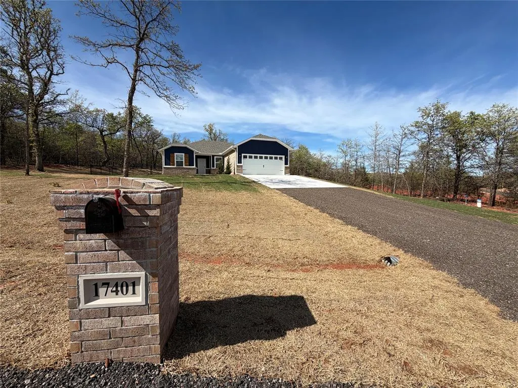 Front exterior — 17401 Lantana Loop, Newalla, OK 74857
