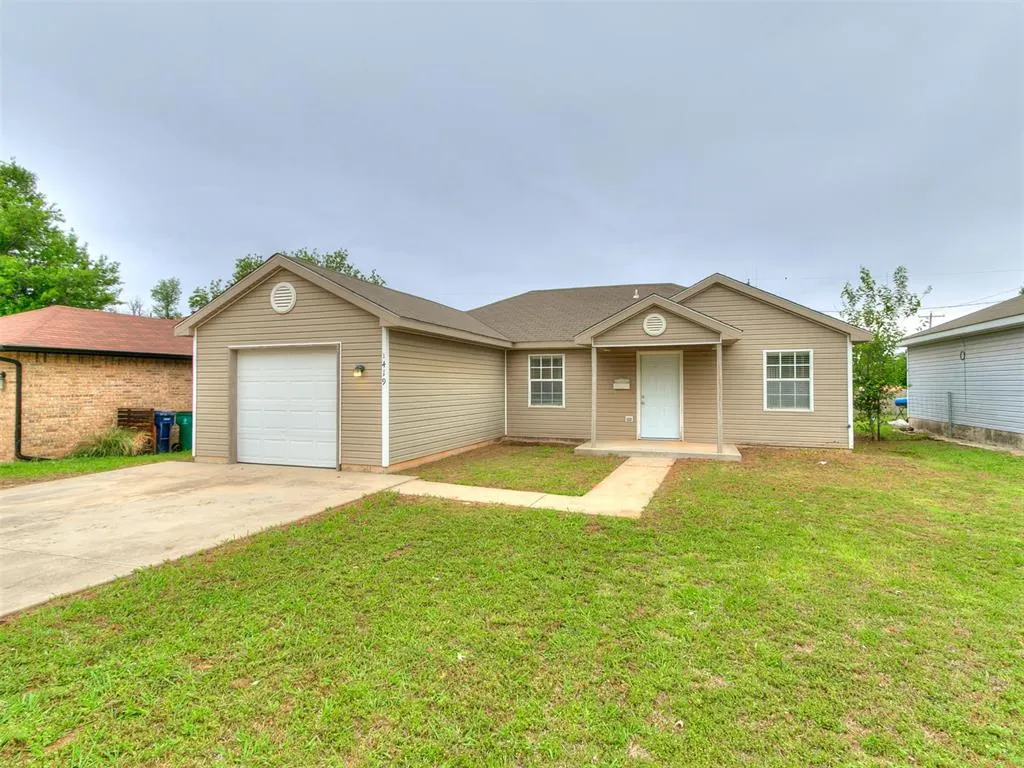 Front exterior — 1419 NW 98th Street, Oklahoma City, OK 73114