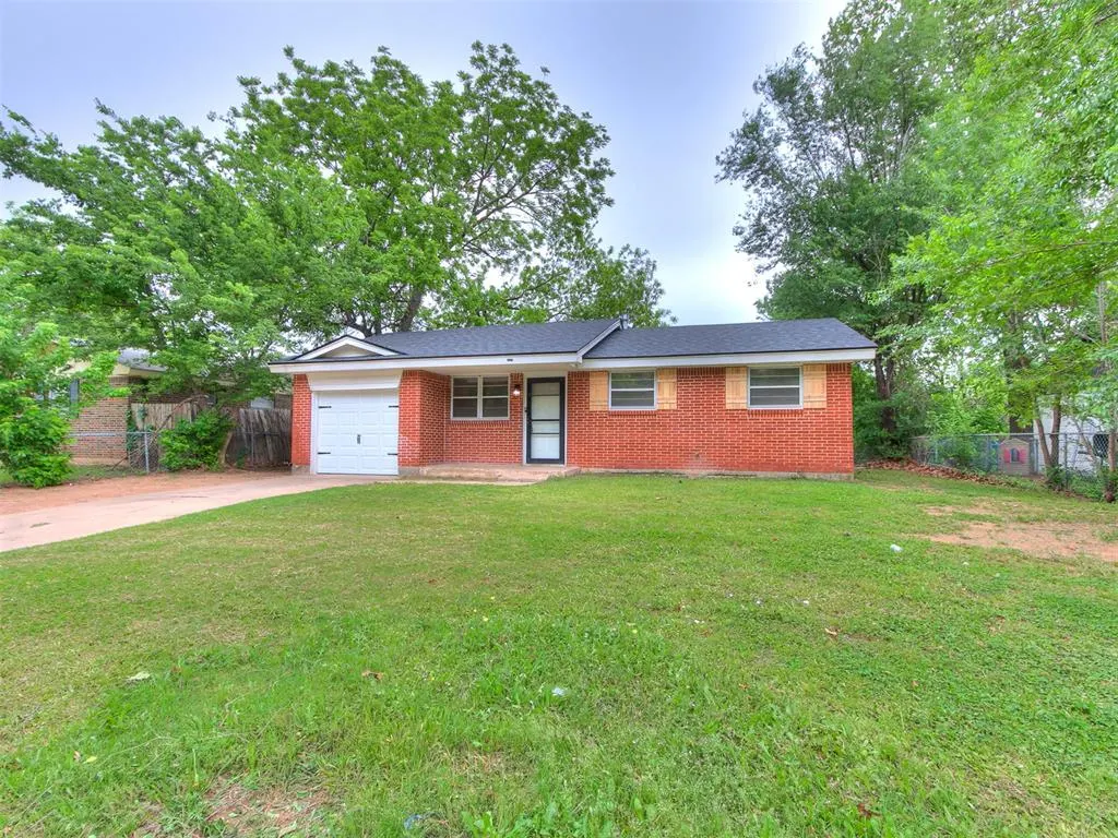 Front exterior — 1604 Cynthia Drive, Midwest City, OK 73130