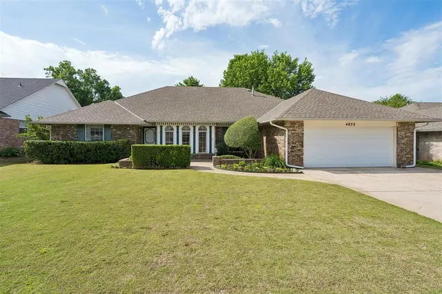 Front exterior — 4032 Thunderbird Drive, Oklahoma City, OK 73120