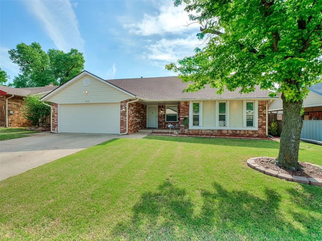 Front exterior — 9812 S Hillcrest Drive, Oklahoma City, OK 73159