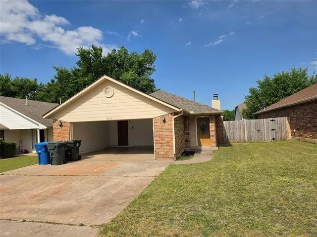 Front exterior — 2425 Cherry Lane, Midwest City, OK 73130
