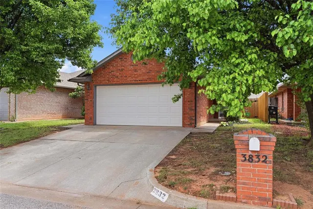 Front exterior — 3832 Southwind Avenue, Oklahoma City, OK 73179