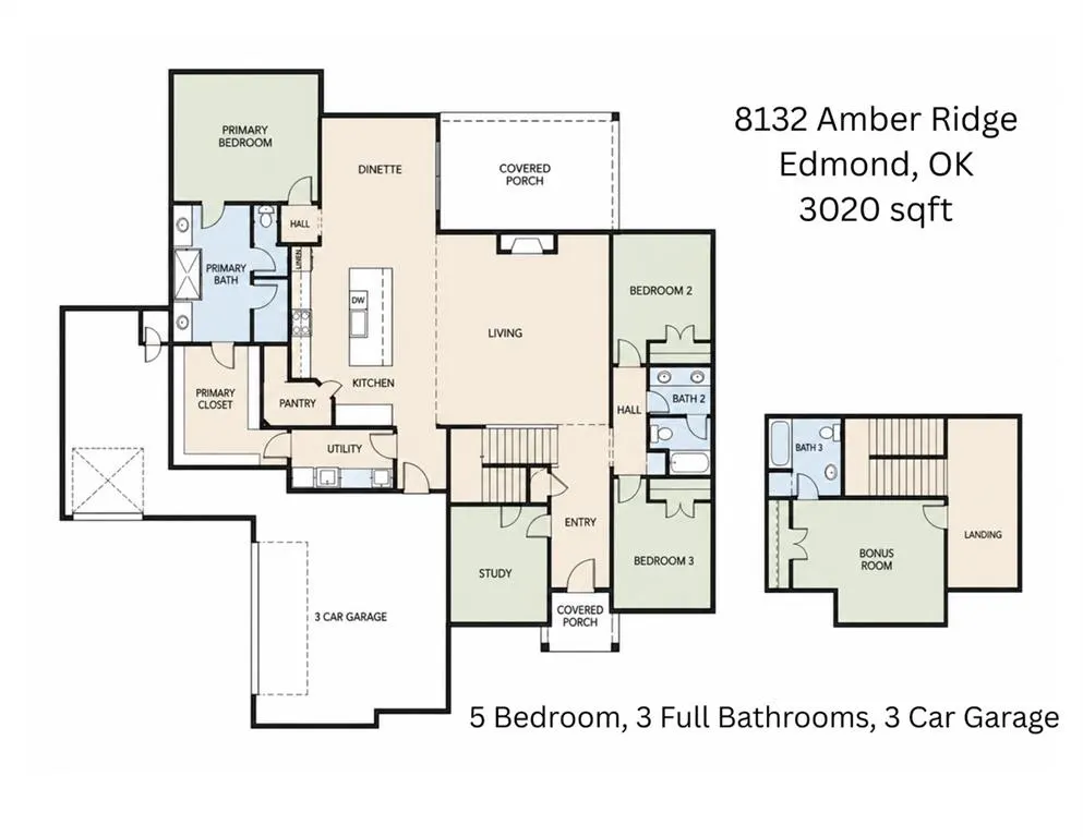 Photo 3 — 8132 Amber Ridge Drive, Edmond, OK 73034