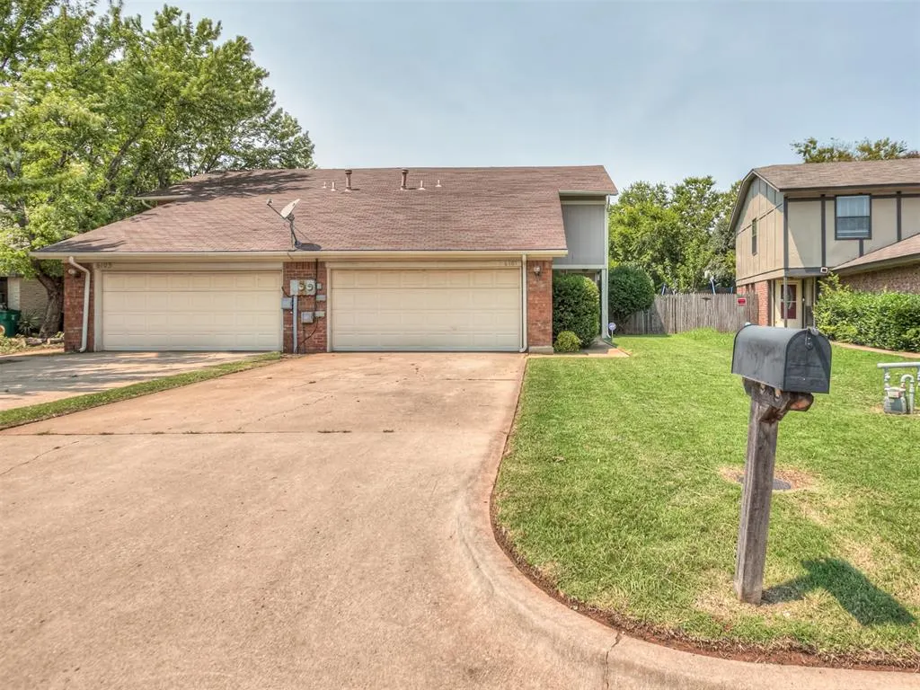 Front exterior — 6101 NW Gaelic Glen Drive, Oklahoma City, OK 73142