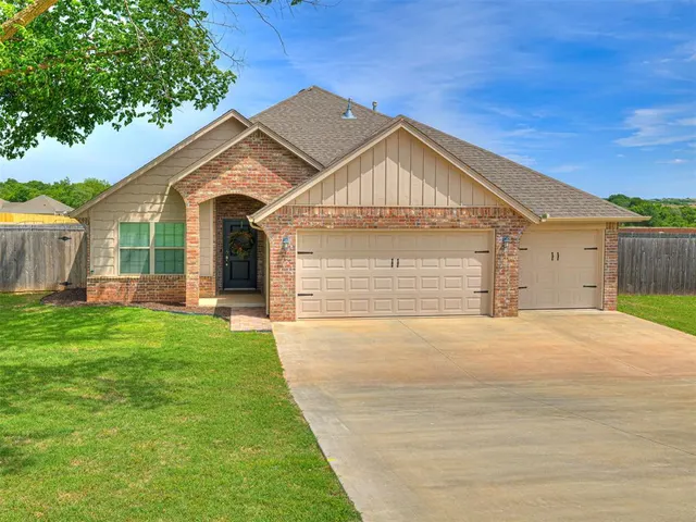 Front exterior — 3696 King Arthur Court, Newcastle, OK 73065