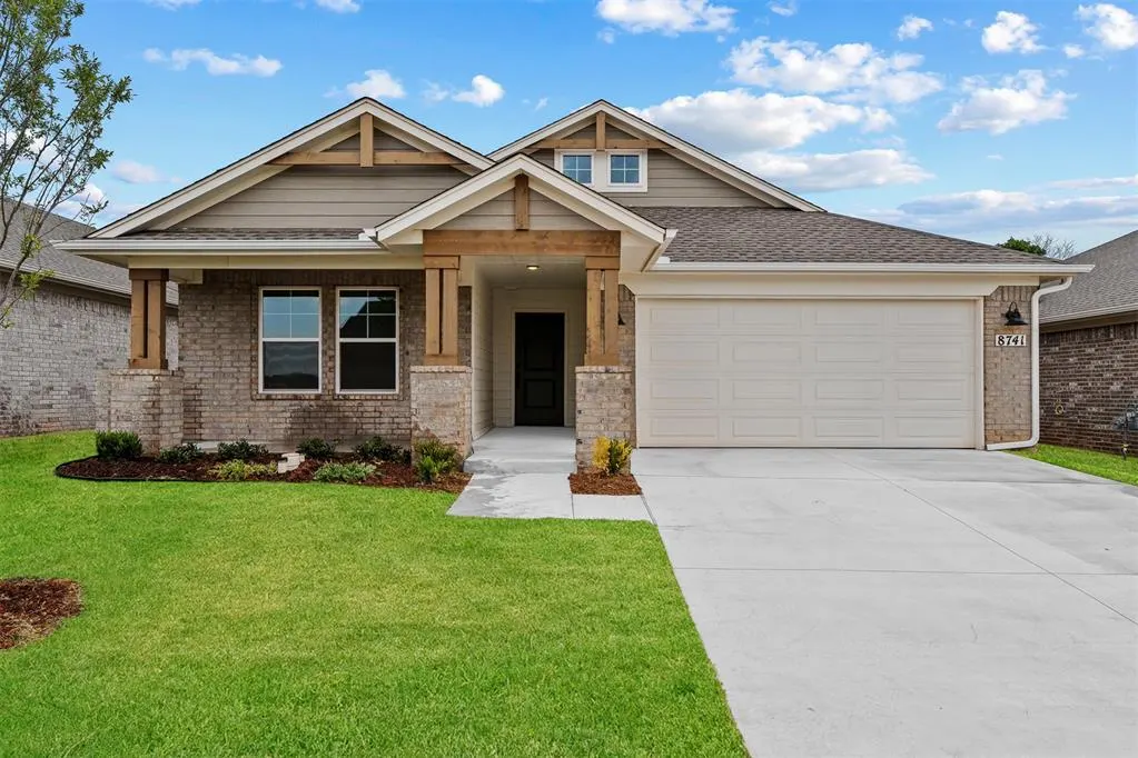 Front exterior — 8741 Spruce Street, Edmond, OK 73003