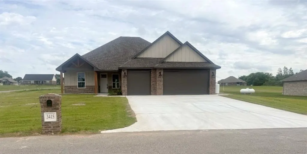 Front exterior — 3415 Prairie View Trail, Noble, OK 73068
