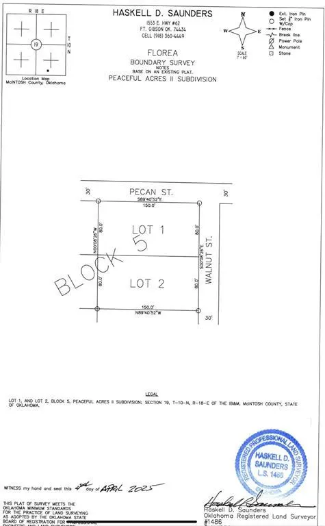 Photo 3 — .55 Acres, Peaceful Acres II, Eufaula, OK 74432