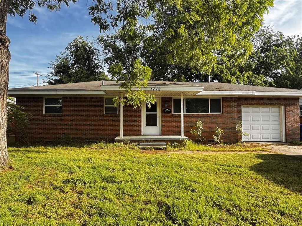 Front exterior — 1712 W Boyd Street, Norman, OK 73069