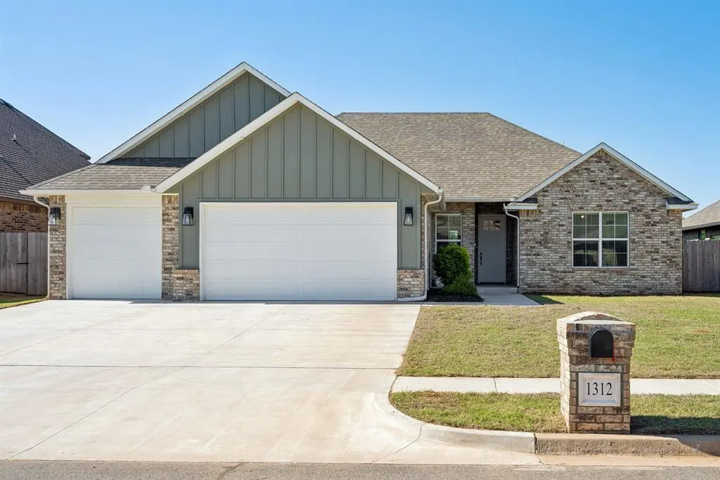 Front exterior — 1312 Monterey Drive, Norman, OK 73072