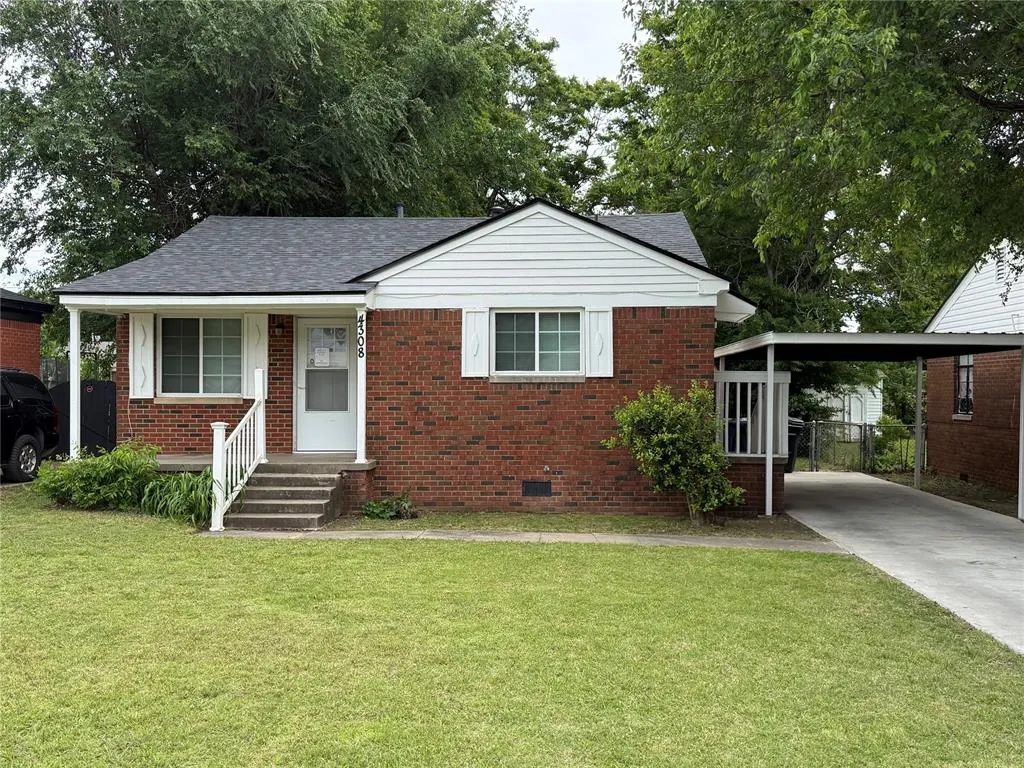 Front exterior — 4308 NW 16th Street, Oklahoma City, OK 73107