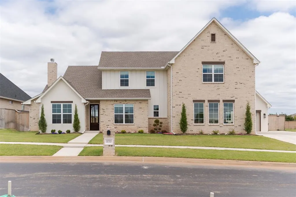 Front exterior — 10705 NW 26th Court, Yukon, OK 73099