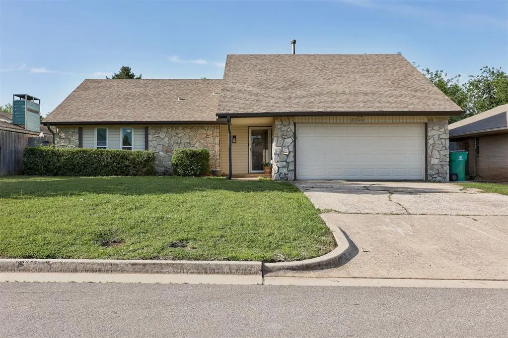 Front exterior — 6704 Bear Canyon Drive, Oklahoma City, OK 73162
