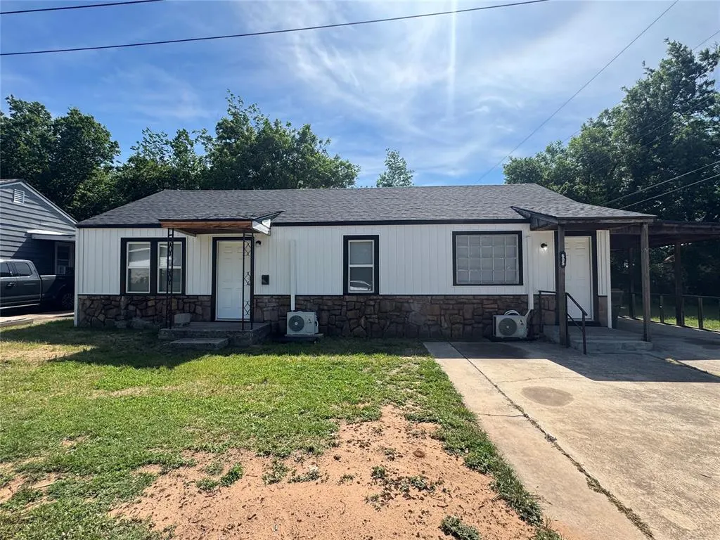 Front exterior — 605 S 13th Street, Chickasha, OK 73018