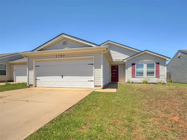 Front exterior — 1705 NW 145th Street, Edmond, OK 73013
