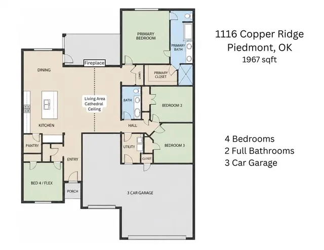 Photo 4 — 1116 Copper Ridge Circle, Piedmont, OK 73078