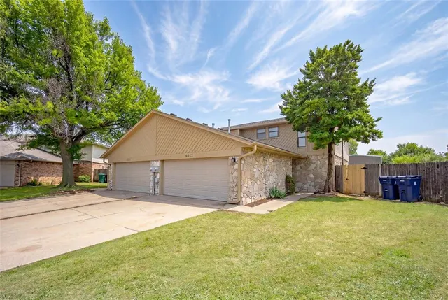 Front exterior — 9601 Berkley Court, Oklahoma City, OK 73162