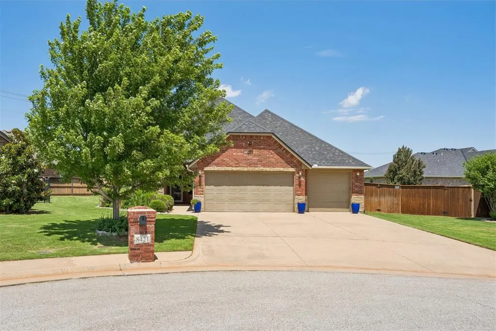 Front exterior — 8421 NW 126th Street, Oklahoma City, OK 73142