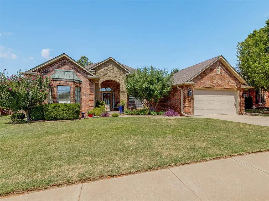 Front exterior — 16205 Old Oak Drive, Edmond, OK 73013