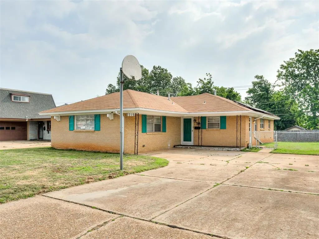 Front exterior — 2316 S Mansfield Street, Oklahoma City, OK 73115