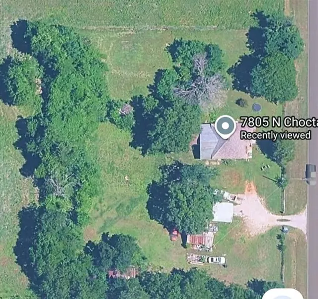 Front exterior — 7805 N Choctaw Road, Jones, OK 73049