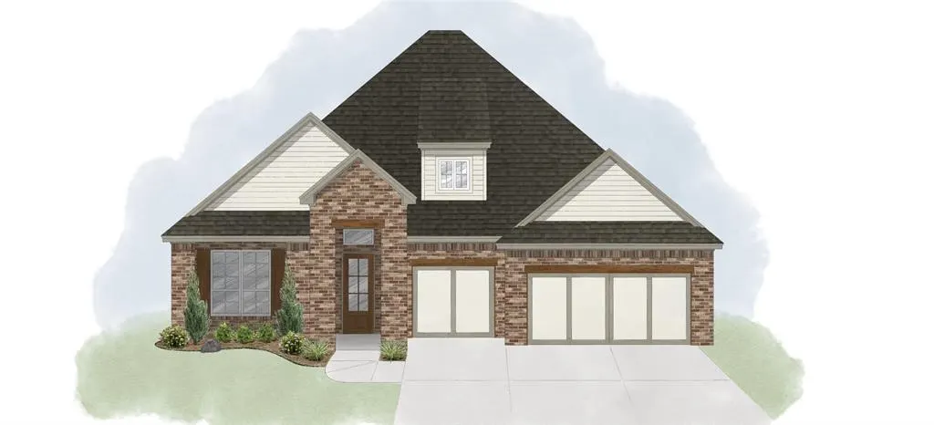 Front exterior — 513 Rapids Way, Norman, OK 73071