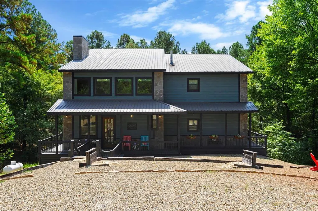 Front exterior — 384 Eagle Mountain Trail, Broken Bow, OK 74728