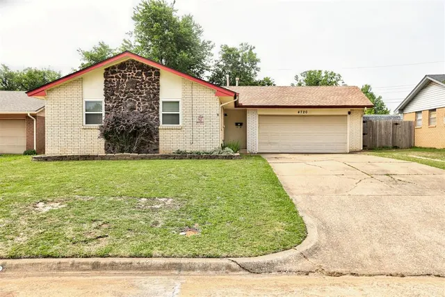 Front exterior — 4720 Meench Drive, Del City, OK 73115