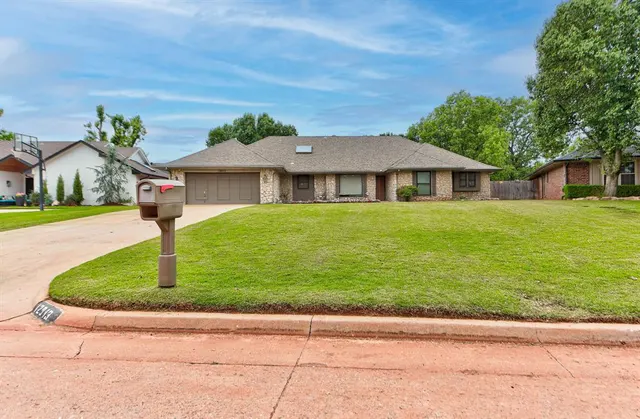 Front exterior — 12913 Burlingame Avenue, Oklahoma City, OK 73120