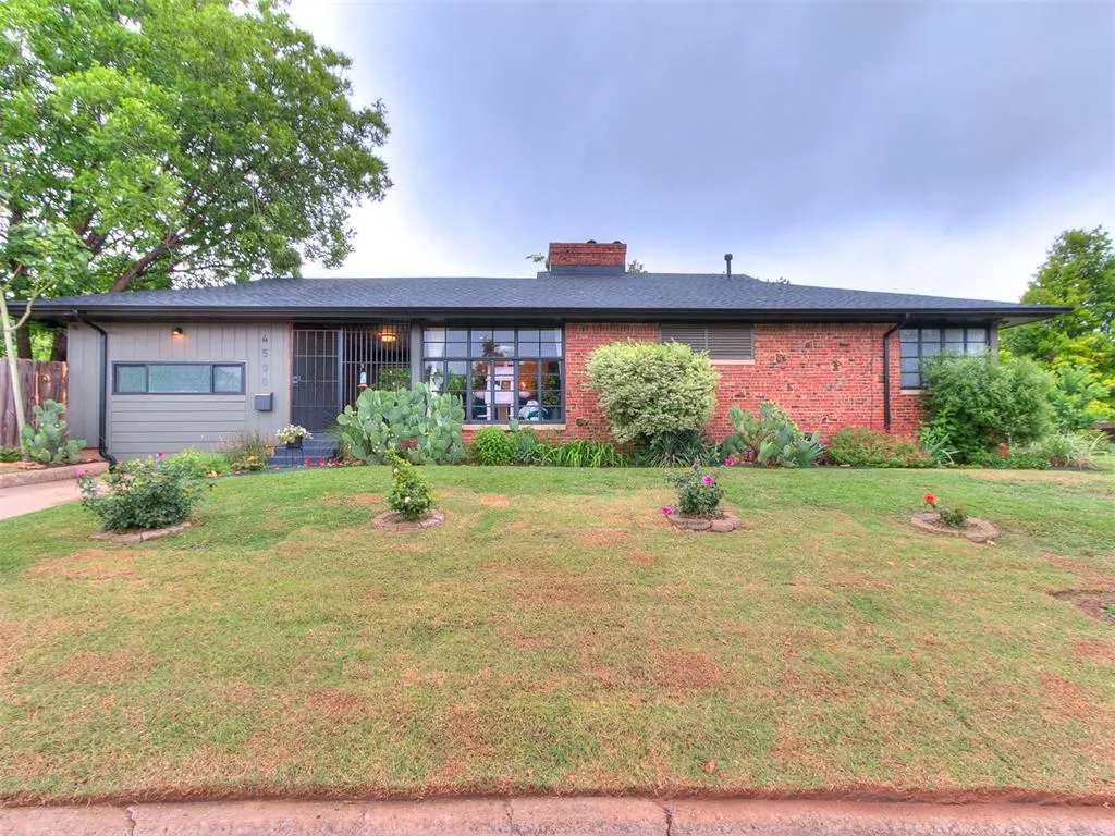 Front exterior — 4500 N Mayfair Drive, Oklahoma City, OK 73112