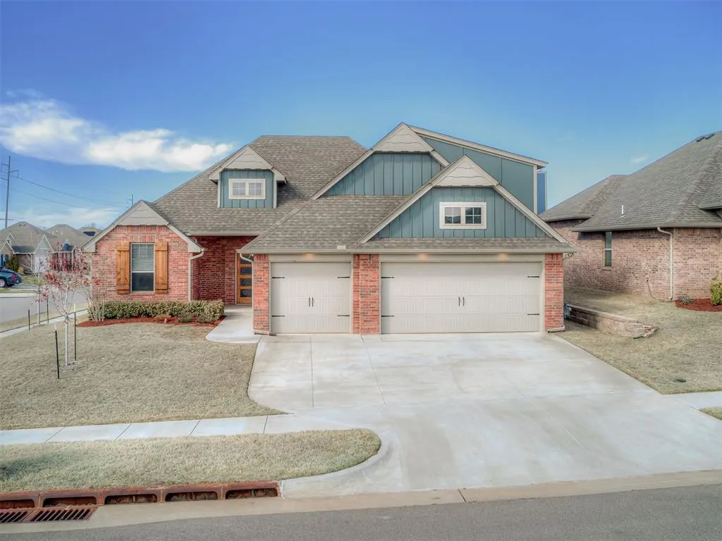 Front exterior — 9321 NW 90th Street, Yukon, OK 73099