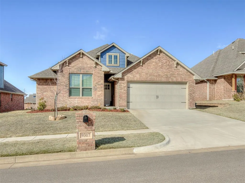 Front exterior — 9317 NW 90th Street, Yukon, OK 73099