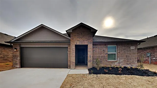 Front exterior — 4412 Palmetto Bluff Drive, Mustang, OK 73064
