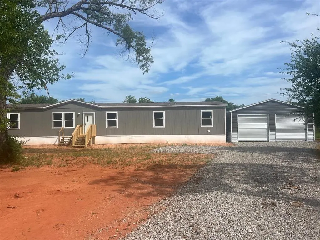 Front exterior — 8001 London Drive, Noble, OK 73069