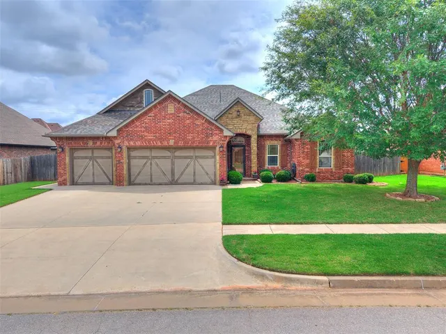 Front exterior — 6104 Bentley Drive, Oklahoma City, OK 73169