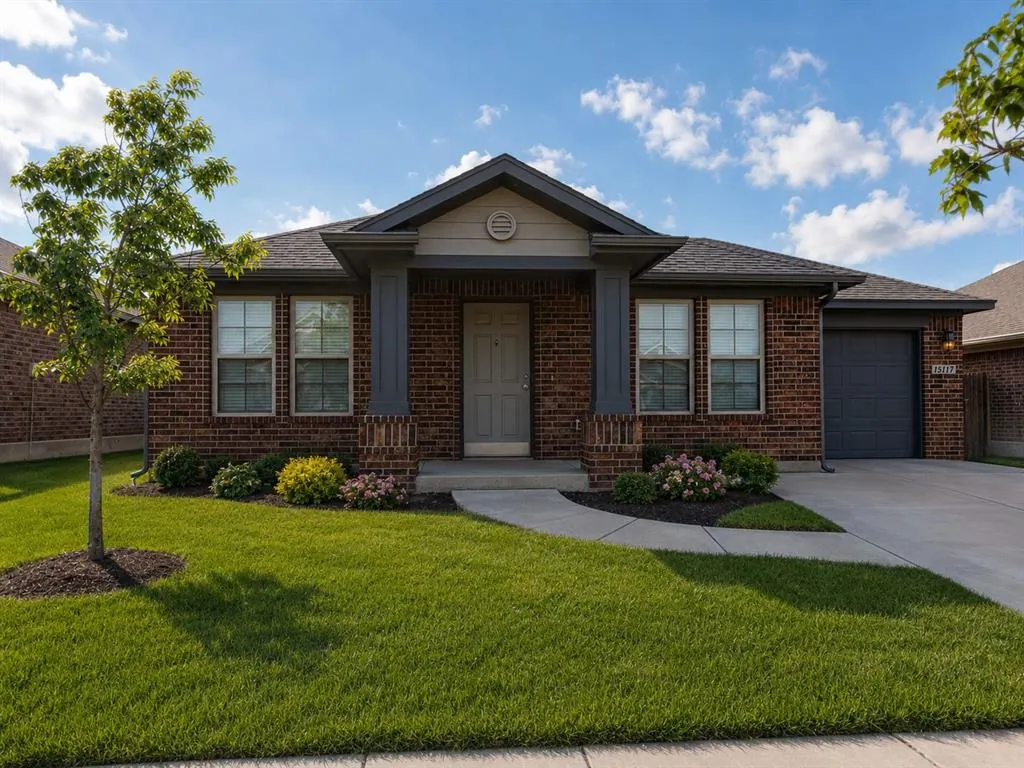 Front exterior — 15717 Caney Drive, Edmond, OK 73013