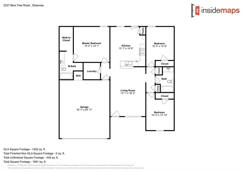 Photo 2 — 2237 Bent Tree Road, Shawnee, OK 74804