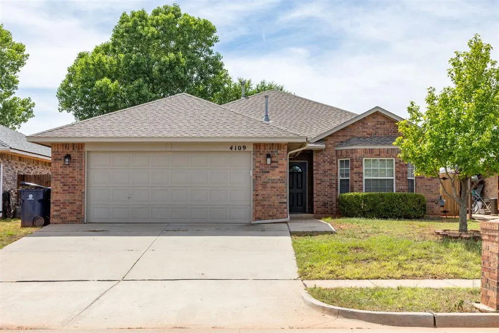 Front exterior — 4109 Windgate West Road, Oklahoma City, OK 73179