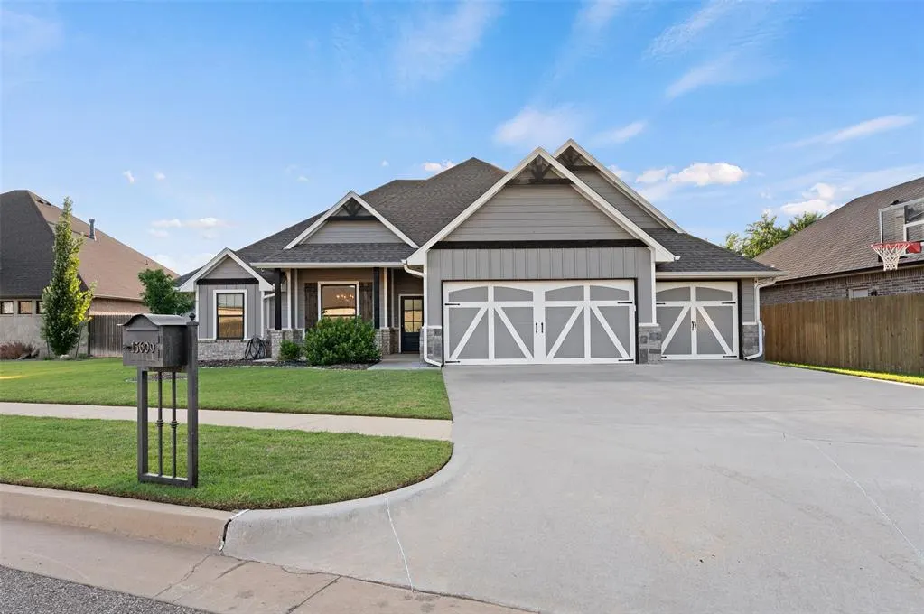 Front exterior — 15609 Fountain Creek Lane, Edmond, OK 73013