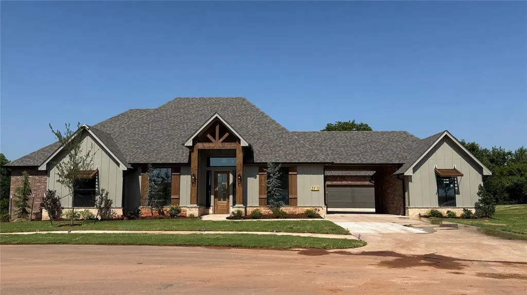Front exterior — 3310 Sunset Ridge Drive, Norman, OK 73071