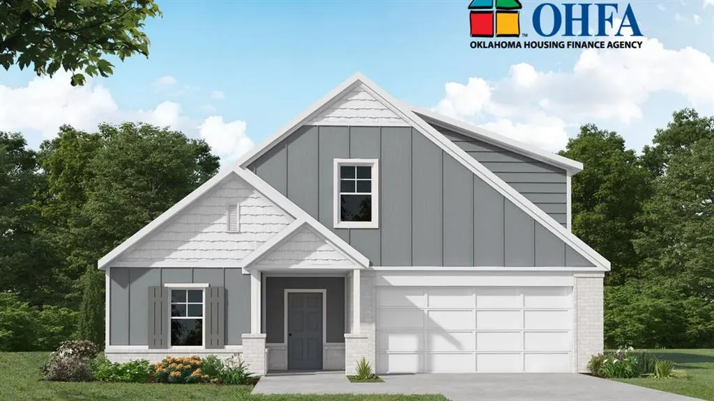 Front exterior — 860 Stella Trail, Guthrie, OK 73044